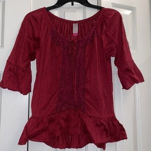 Red shirt
